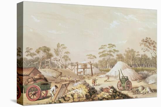 Kapunda Coppermine from the 'South Australia Illustrated', C.1846-George French Angas-Premier Image Canvas