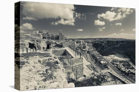 Karak Crusader Castle, Karak, Kings Highway, Jordan-null-Premier Image Canvas