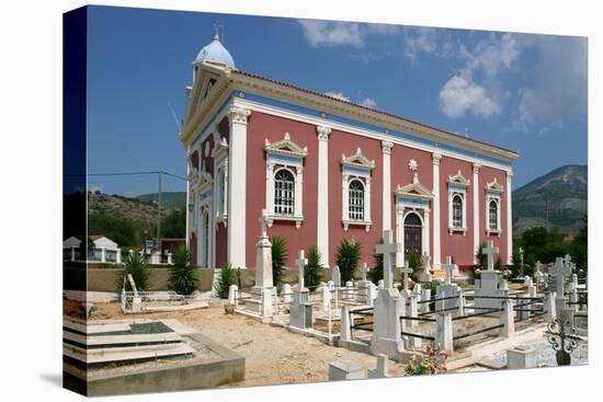 Karavados Church, Kefalonia, Greece-Peter Thompson-Premier Image Canvas