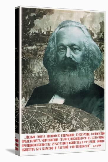 Karl Marx Collage, 1933-Gustav Klutsis-Premier Image Canvas