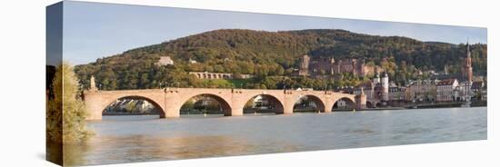 Karl Theodor Bridge, Stadttor, Castle and Heilig Geist Church-Markus Lange-Premier Image Canvas