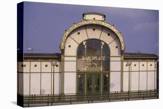 Karlsplatz Underground Station, Designed Between 1894 and 1899-Otto Wagner-Premier Image Canvas