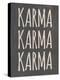 Karma I-Sd Graphics Studio-Stretched Canvas