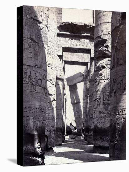 Karnak, Great Hypostyle Hall, 19th Century-Science Source-Premier Image Canvas