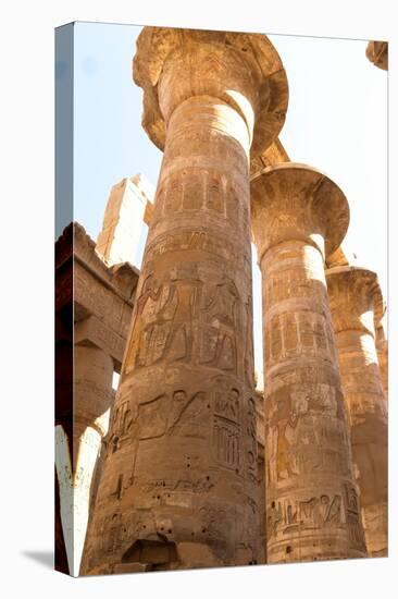 Karnak Temple. Dedicated to Amun, Mut and Khonsu. Luxor, Egypt.-Tom Norring-Premier Image Canvas