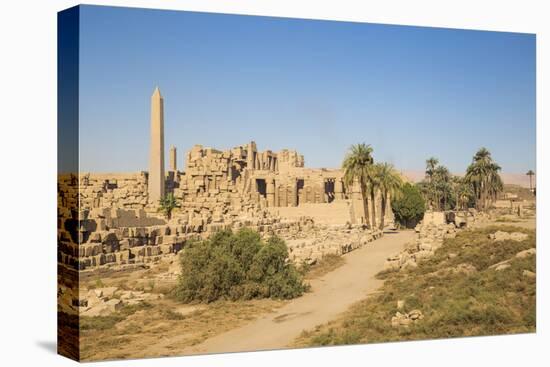 Karnak Temple, UNESCO World Heritage Site, near Luxor, Egypt, North Africa, Africa-Jane Sweeney-Premier Image Canvas