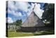 Karnak tribal compund, Saint Joseph, Ouvea, Loyalty Islands, New Caledonia, Pacific-Michael Runkel-Premier Image Canvas