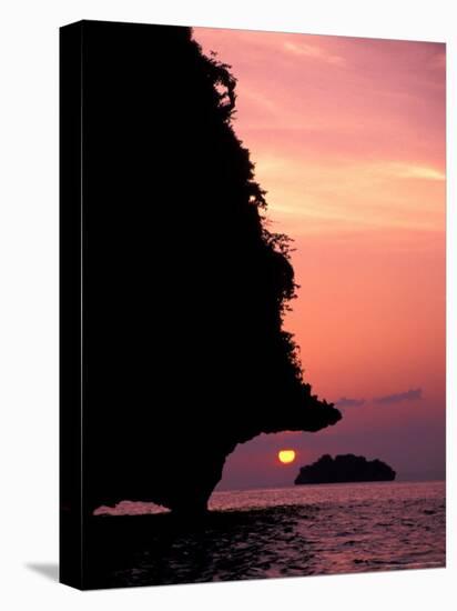 Karst Islands of Andman Sea, Rai Leh Beach, Thailand-Merrill Images-Premier Image Canvas