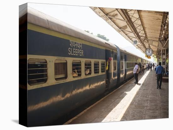 Karwal Train Station Platform, Goa, India, South Asia-Ben Pipe-Premier Image Canvas