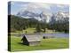 Karwendel Mountain Range, Mittenwald, Lake Wagenbruch, Bavaria-Martin Zwick-Premier Image Canvas