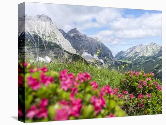 Karwendel Mountain Range, Tyrol, Austria-Martin Zwick-Premier Image Canvas