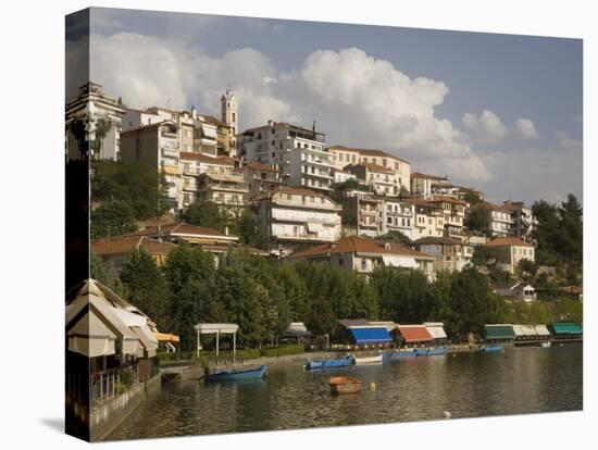 Kastoria and Lake Orestiada, Macedonia, Greece, Europe-Richardson Rolf-Premier Image Canvas