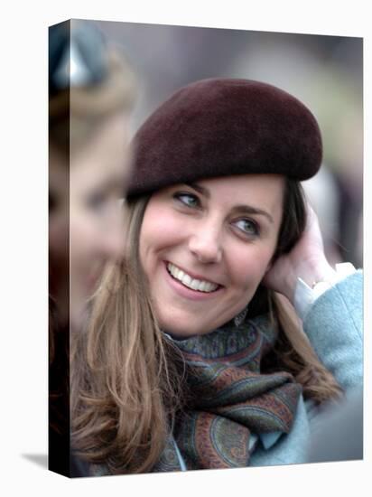Kate Middleton in the Royal box at Cheltenham racecourse, March 16th 2007-null-Premier Image Canvas