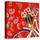 Kate's bike-Linda Arthurs-Premier Image Canvas