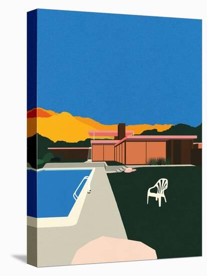 Kaufmann Desert House Poolside-Rosi Feist-Premier Image Canvas