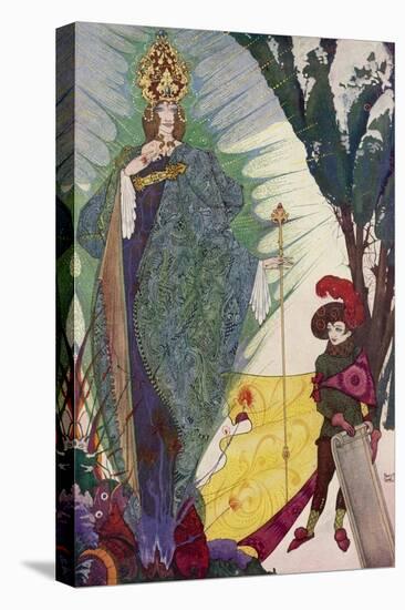 Kay Meets the Snow Queen-Harry Clarke-Premier Image Canvas