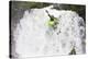 Kayaker Descending Waterfall Outside Of Crested Butte Colorado-Liam Doran-Premier Image Canvas