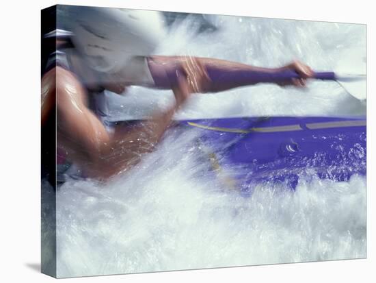 Kayaking, Durango, Colorado, USA-Lee Kopfler-Premier Image Canvas