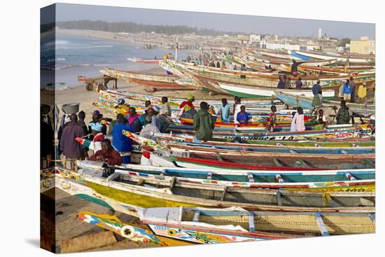 Kayar Fishing Harbour, the Biggest Fishing Harbour in Senegal, Senegal, West Africa, Africa-Bruno Morandi-Premier Image Canvas