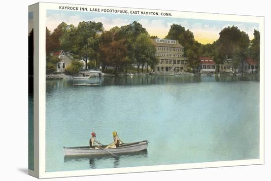 Kayrock Inn, Lake Pocotopaug, Connecticut-null-Stretched Canvas