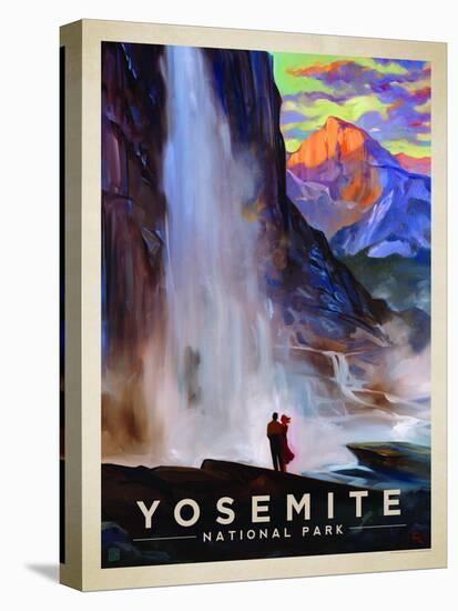 KC NP Yosemite Falls-Anderson Design Group-Stretched Canvas