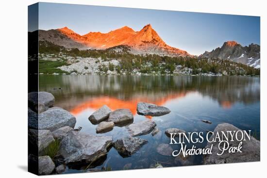 Kearsarge Lakes - Kings Canyon National Park, California-Lantern Press-Stretched Canvas