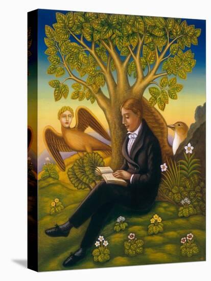 Keats (1795-1821) and the Nightingale, 2002-Frances Broomfield-Premier Image Canvas