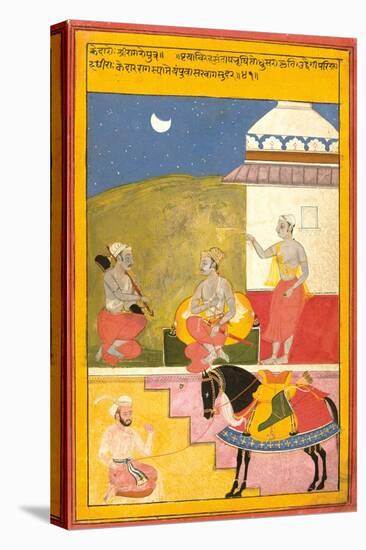 Kedar Ragini of Sri, 1628-Shah ud Din-Premier Image Canvas