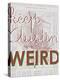 Keep Austin Weird - 1939, Austin Chamber of Commerce, Texas, United States Map-null-Premier Image Canvas