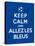 Keep Calm and Allez Les Bleus-Thomaspajot-Stretched Canvas