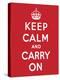 'Keep Calm and Carry On', 1939-English School-Premier Image Canvas