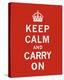 Keep Calm And Carry On II-The Vintage Collection-Stretched Canvas