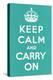 Keep Calm and Carry On-null-Stretched Canvas