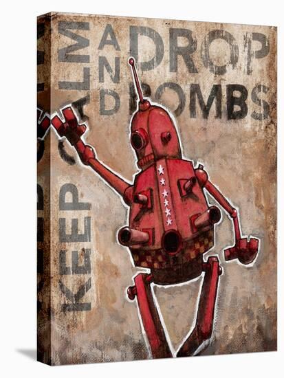 Keep Calm and Drop Bombs-Craig Snodgrass-Premier Image Canvas