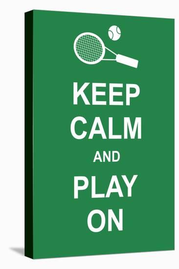 Keep Calm and Play On-prawny-Stretched Canvas