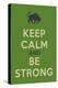 Keep Calm Poster-MishaAbesadze-Stretched Canvas