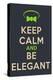 Keep Calm Poster-MishaAbesadze-Stretched Canvas