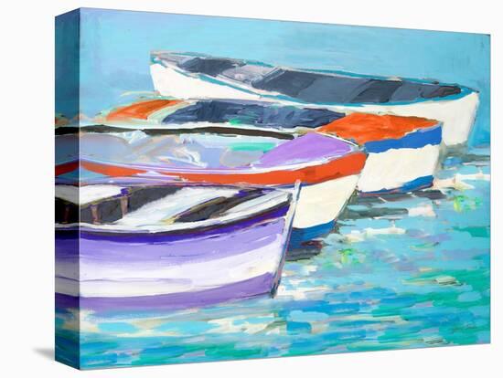 Keep Rowing-Jane Slivka-Stretched Canvas