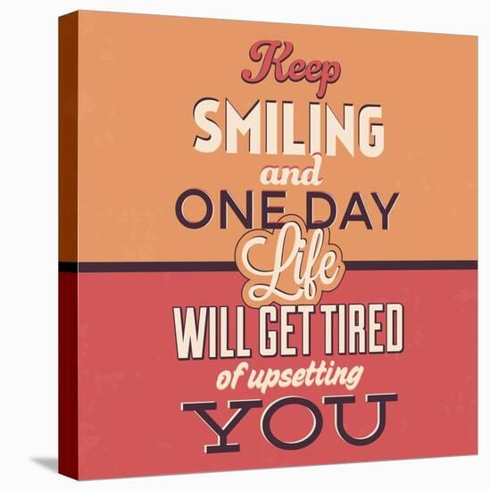 Keep Smiling-Lorand Okos-Stretched Canvas