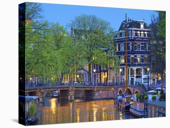 Keizersgracht, Amsterdam, Netherlands-Neil Farrin-Premier Image Canvas