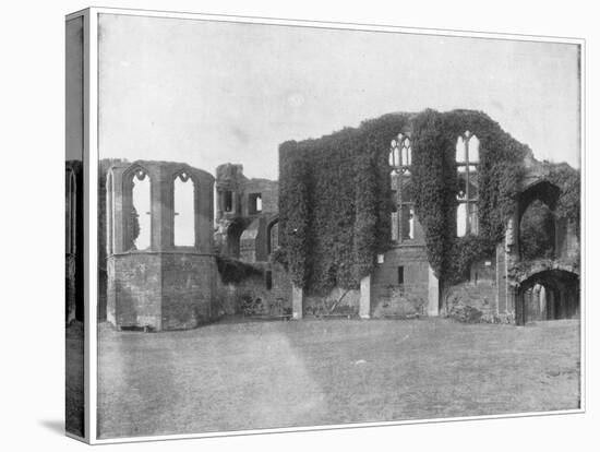 Kenilworth Castle, England, Late 19th Century-John L Stoddard-Premier Image Canvas