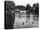 Kensington Gardens Lake-Fred Musto-Premier Image Canvas