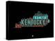 Kentucky Word Cloud 1-NaxArt-Stretched Canvas