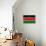 Kenya Flag Design with Wood Patterning - Flags of the World Series-Philippe Hugonnard-Stretched Canvas displayed on a wall