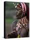 Kenya, Laikipia, Ol Malo; a Samburu Warrior Sings and Claps During a Dance-John Warburton-lee-Premier Image Canvas