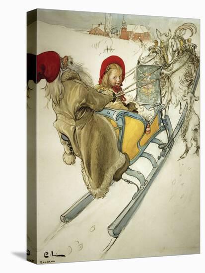 Kersti Sledging, 1901-Carl Larsson-Premier Image Canvas