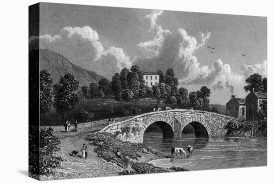 Keswick Bridge, Cumbria-W Westall-Stretched Canvas