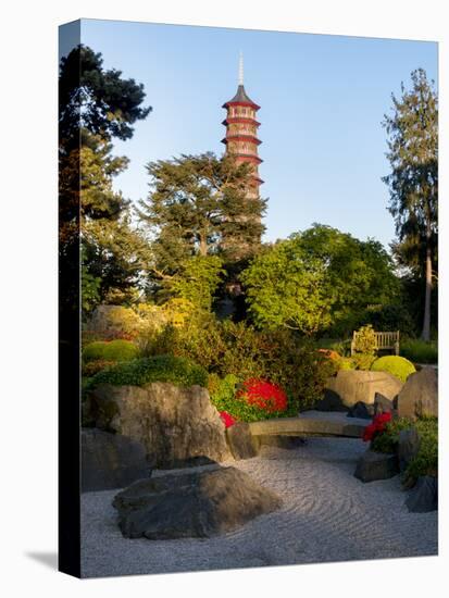 Kew Gardens Pagoda-Charles Bowman-Premier Image Canvas