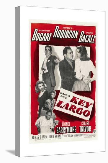 Key Largo, 1948, Directed by John Huston-null-Premier Image Canvas