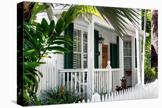 Key West Architecture - Heritage Structures in Old Town Key West - Florida-Philippe Hugonnard-Premier Image Canvas